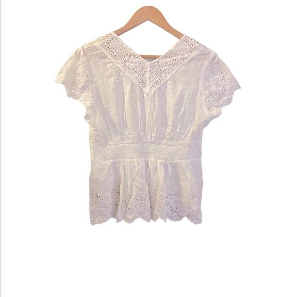 NWT Free People Truly Yours Top Ivory Medium - Picture 6 of 6